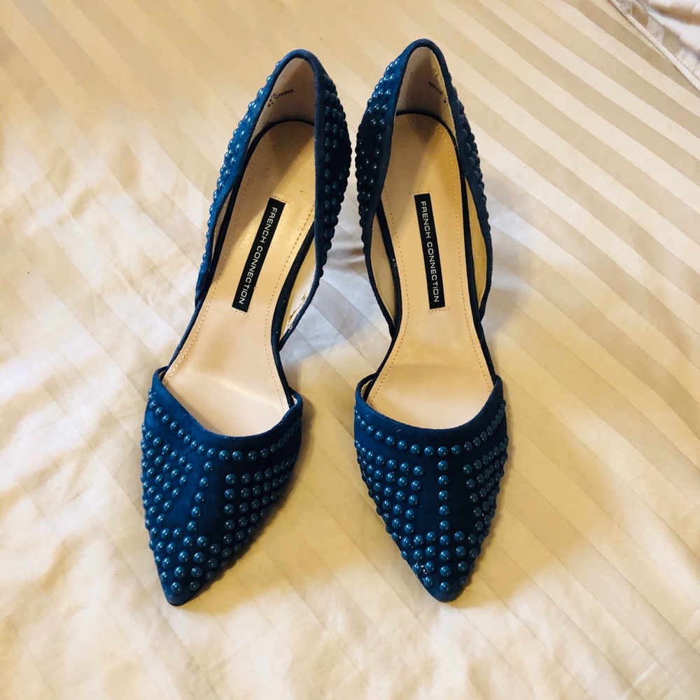 French Connection Ellis Empire Studded Pump
